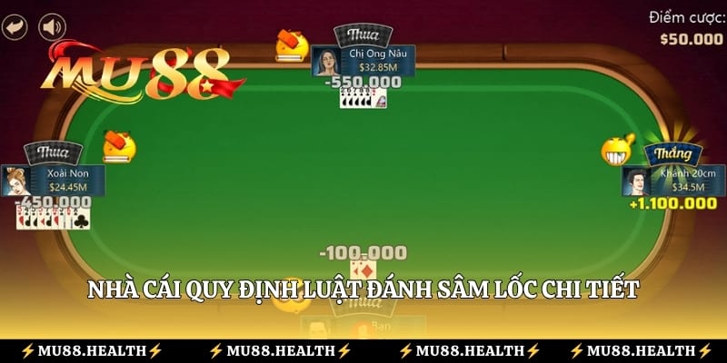 Nhà cái quy định luật đánh Sâm Lốc chi tiết